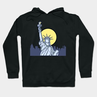 Liberty : line art Hoodie